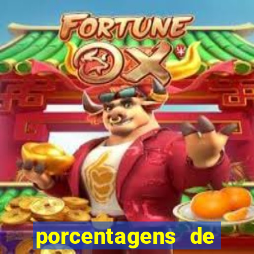 porcentagens de jogos pagantes